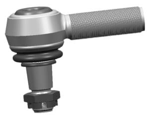 Cap de bara tip filet exterior, M24x1,5mm/M24x1,5mm, L-115mm) X800210015000, 3230364R1, 1927609ZP, 5198880, 81927609, AL178019, AL37523,