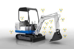 Set Bolturi Hitachi ZX16