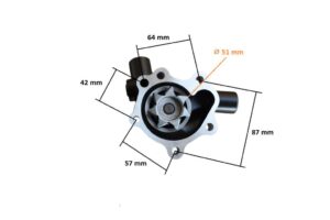 Pompa apa Yanmar 121000-42100 121000-42100