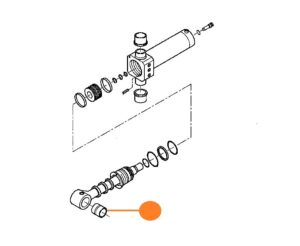 390601058 Bucsa Tija Cilindru Hid Komatsu 50x60x60 mm