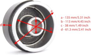 Piston Cale JCB 331/21614 128/14726 334/L3100 331/45731 331/42846