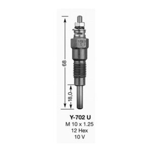 Y-702U Bujie Incandescenta 129155-77801 YANMAR