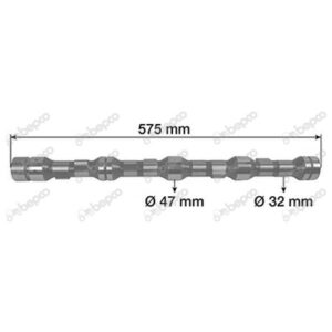 F238200410010 Ax cu came MWM D226BE TD226D4 4CYL