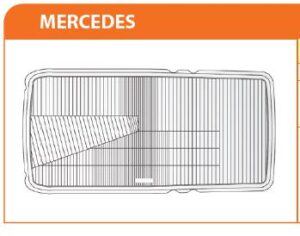 C11532 *AYFAR* GEAM FAR DREAPTA MERCEDES 2517 , Sticla far dreapta Mercedes MK/NG/SK 0028261390,A0028261390
