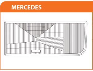 C11534 *AYFAR* GEAM FAR DREAPTA  MERCEDES ACTROS - AXOR 1996 - 2004 , Sticla far dreapta Mercedes Actros/Axor 0048260790,0048260790
