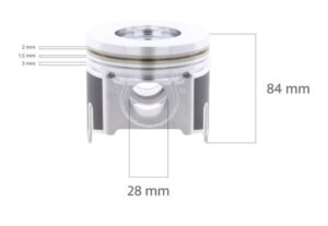 Piston Kubota V3307 , 1G777-2111-0 , 1G777-21110 ,