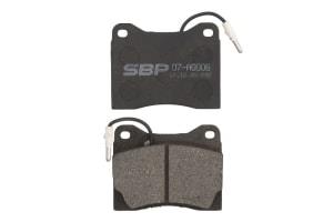 Set placute frana (x2) Fendt 135700441804, 135700441704, F198104072010, F198104072011,